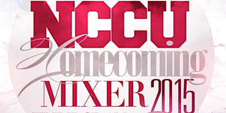 NCCU Homecoming Mixer - Thursday, October 29, 2015 primary image