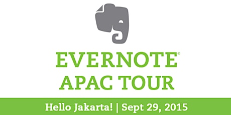 Evernote Asia Pacific 2015 Tour: Jakarta primary image