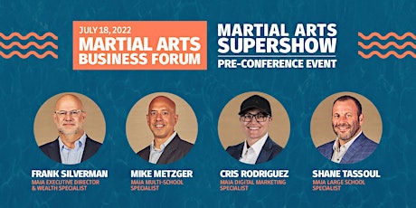 2022 Pre-Conference Event: Martial Arts Business Forum primary image