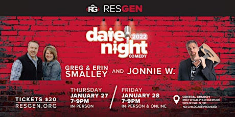 Date Night Comedy 2022 (LIVESTREAM  TICKETS - For Homes and Host Sites) tickets