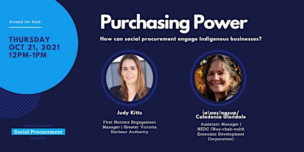 Purchasing Power: How can social procurement engage Indigenous businesses?