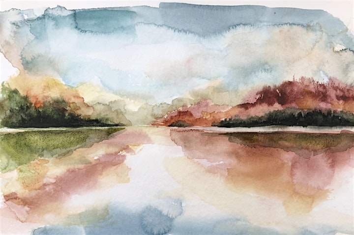 
		Virtual Painting Class:  Fall Landscape Reflections in Watercolour! image
