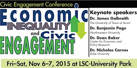 Lone Star Biennial Civic Engagement Conference: Economic Inequality and Civic Engagement primary image