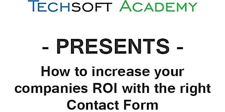 How to increase your companies ROI with the right Contact Form primary image