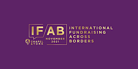 International Fundraising Across Borders 2021: 9, 10 and 11 November 2021 primary image