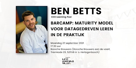 Primaire afbeelding van BARCAMP with Ben Betts (CEO Learning Pool)