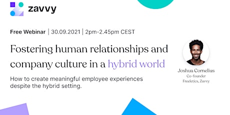 Hauptbild für Strengthening connections and company culture in hybrid workplaces