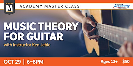 Academy Master Class - Music Theory for Guitar primary image