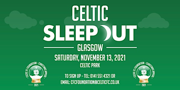Celtic Sleep Out, Glasgow 2021