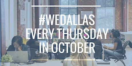 #WEDallas Week 4 primary image