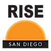Logo de RISE San Diego