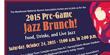 2015 Morehouse Homecoming Alumni Jazz Brunch primary image