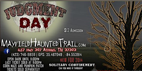 Judgement Day Haunted Trail primary image
