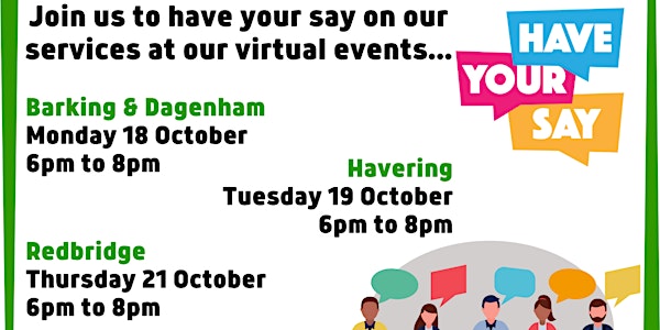 BHRUT Clinical Strategy - virtual public event - Havering