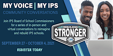 My Voice | My IPS: Community Conversations @ School 43 primary image