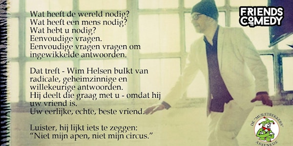 Wim Helsen - Niet mijn Apen, Niet mijn Circus (Full-Try-Out)