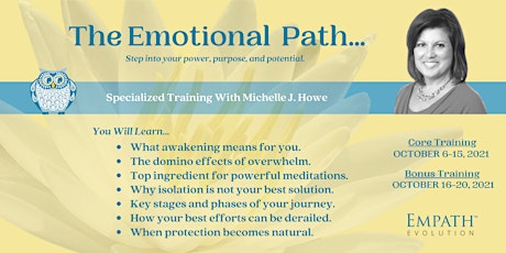 The Emotional Path - Step Into Your Power, Purpose & Potential primary image