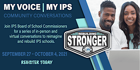 My Voice | My IPS: Community Conversations @ NWMS primary image