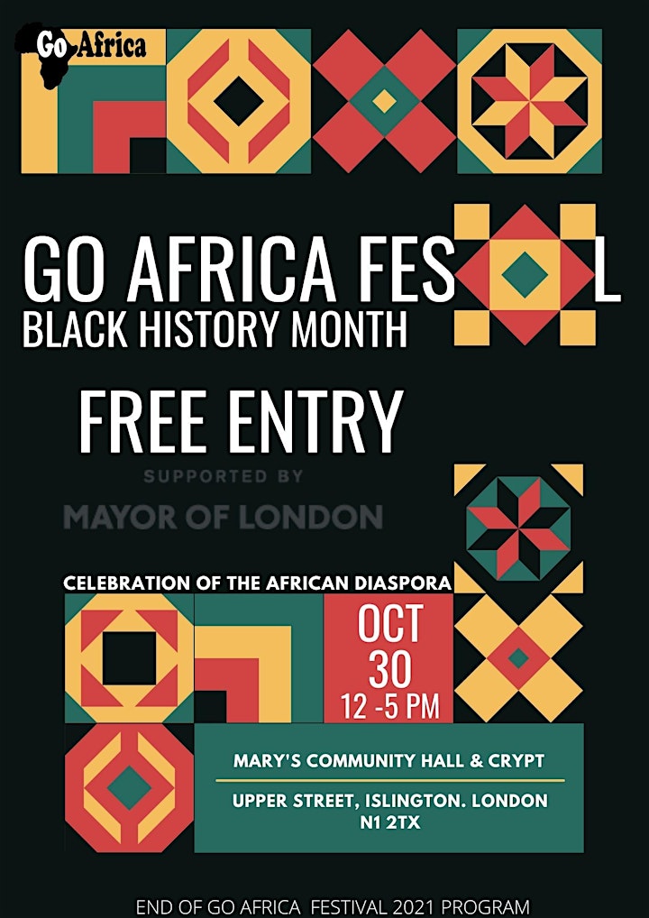 
		Go Africa Festival 2021 Black History Month image
