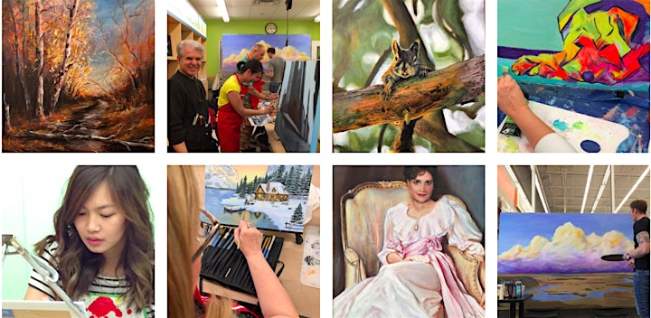 Painting classes - 4 weeks  February session 10:00-12:00 Thursday or Friday image
