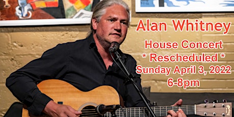 Sunday Night at the South Shore: Alan ‘ADub’ Whitney - Live House Concert tickets