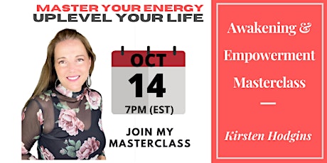 MASTER YOUR ENERGY & UPLEVEL YOUR LIFE primary image