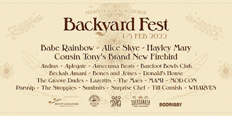 Backyard Fest tickets