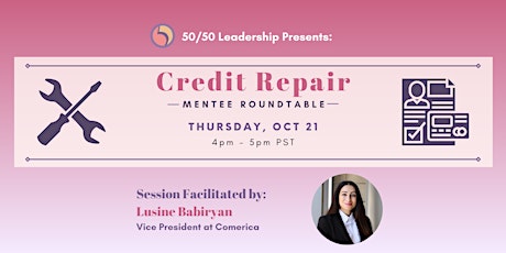 October Mentee Roundtable on Credit Repair primary image