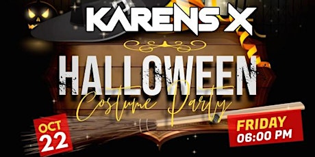 Imagen principal de Halloween Costume Party w/ Karens X! Party Band!  Prizes for Best Costume!