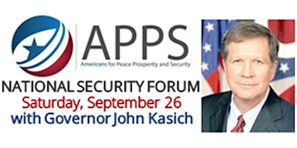 National Security Forum with Governor John Kasich