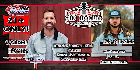 93.7 KISS Country Ten Dollar Holler Concert primary image