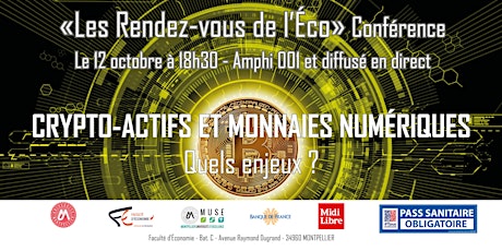 Les Rendez-Vous de l'Eco : Crypto-actifs et monnaies numériques primary image