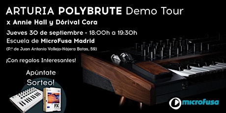 Tour de Arturia Polybrute - Madrid primary image