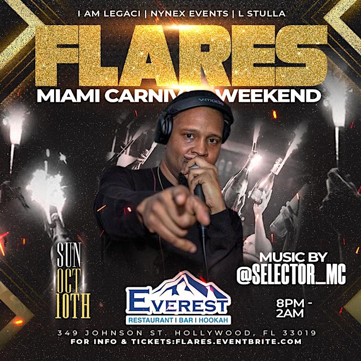 FLARES   |   HOSTED BY SAFAREE  MIAMI CARNIVAL 202 image