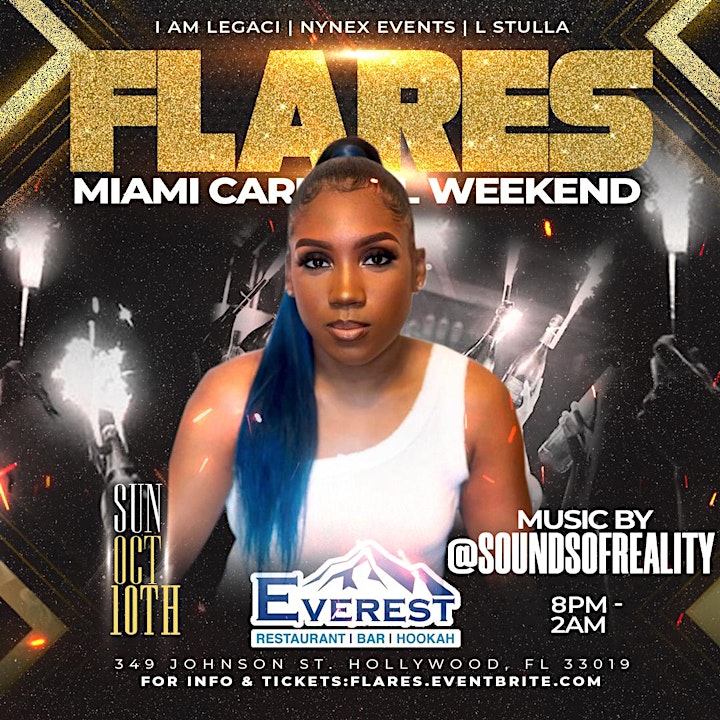 FLARES   |   HOSTED BY SAFAREE  MIAMI CARNIVAL 202 image