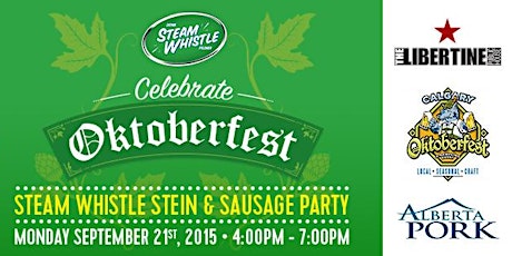 Steam Whistle Stein & Sausage Party primary image
