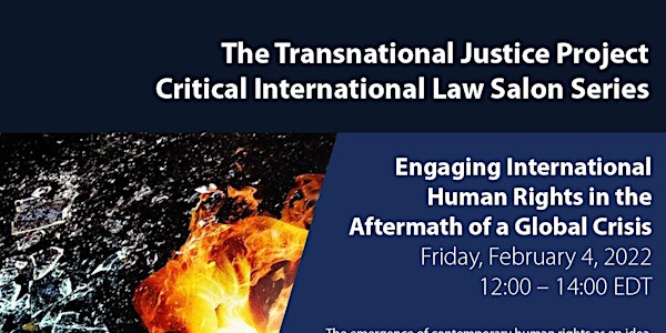 Engaging International Human Rights in the Aftermath of a Global Crisis