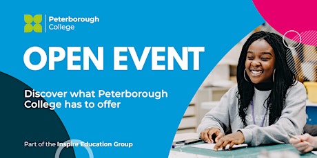 Peterborough College Open Event - Thursday 14th October 2021 (6pm - 8pm) primary image