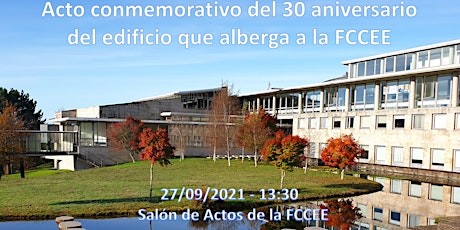 Imagen principal de 30 aniversario edificio Facultad Ciencias Económicas y Empresariales Uvigo