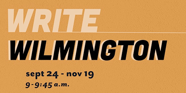 UNCW Presents: Write Wilmington