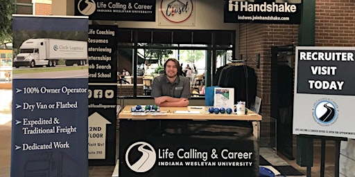 Recruiting on IWU Campus in Marion, Indiana