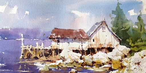 Eric Michaels-Painting Skies and Textures in Watercolor