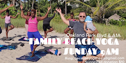 Imagem principal do evento Family Beach Yoga & Meditation