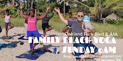 Imagem principal do evento Family Beach Yoga & Meditation