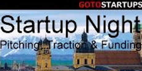 Munich Startup Night - Pitches, Traction & Funding October 8th, 2015 primary image