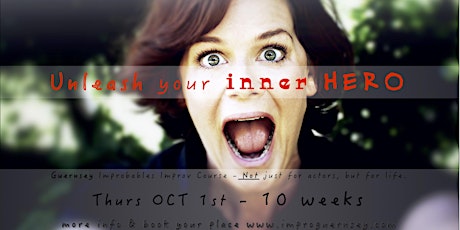 Unleash your inner HERO - Improv course primary image