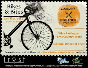 Bikes & Bites 2015: Culinary Bike Tour primary image