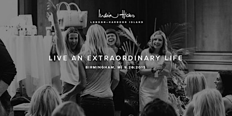 Birmingham/Detroit: Live An Extraordinary Life with India Hicks primary image