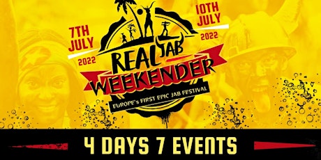 Real Jab Weekender tickets