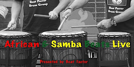 Beginner African & Samba Drumming for Adults - Online Class -4 weeks course primary image